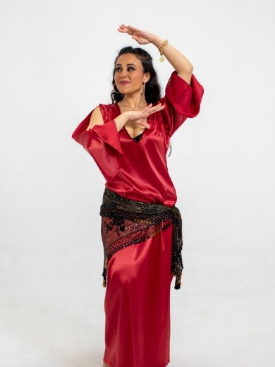 Picture of Dalal -Red brlly dancing outfit
