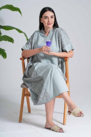 صورة جلابية قطنية مناسبة للارتداء اليومي 