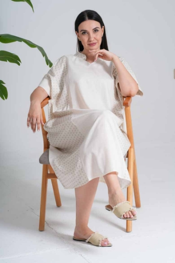 صورة جلابية قطنية مناسبة للارتداء اليومي 