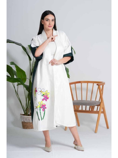 Picture of The Short Spring Bouquet Abaya