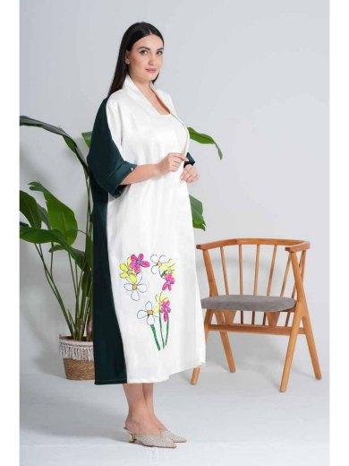 Picture of The Short Spring Bouquet Abaya