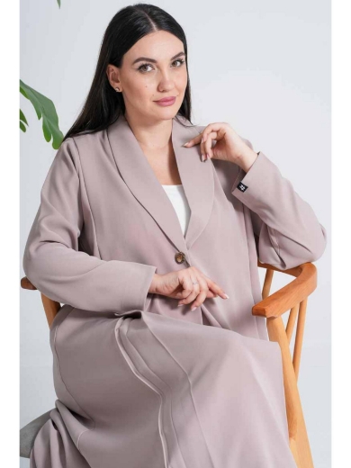 صورة عباءة المعطف بياقة الـلابيل