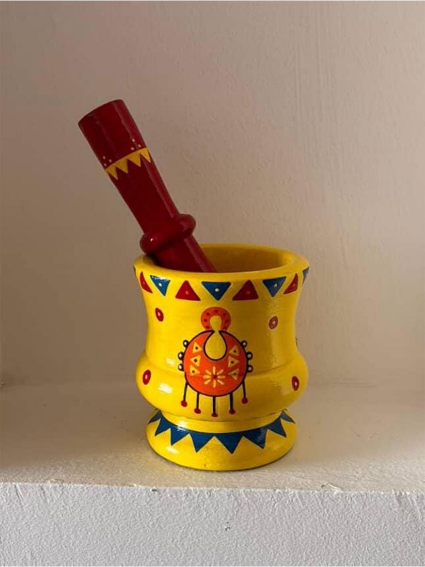 صورة مدق خشبي بلمسة تراث مصري