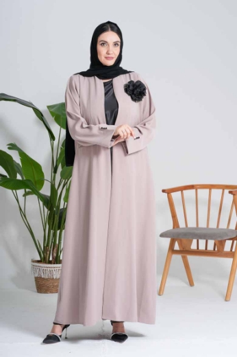 Picture of "3D Rose" Closed Abaya