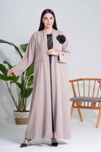 Picture of "3D Rose" Closed Abaya