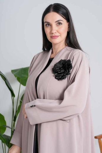 Picture of "3D Rose" Closed Abaya