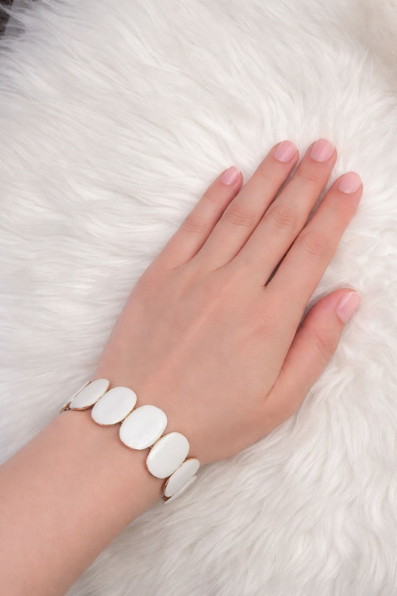صورة Bracelet black & white