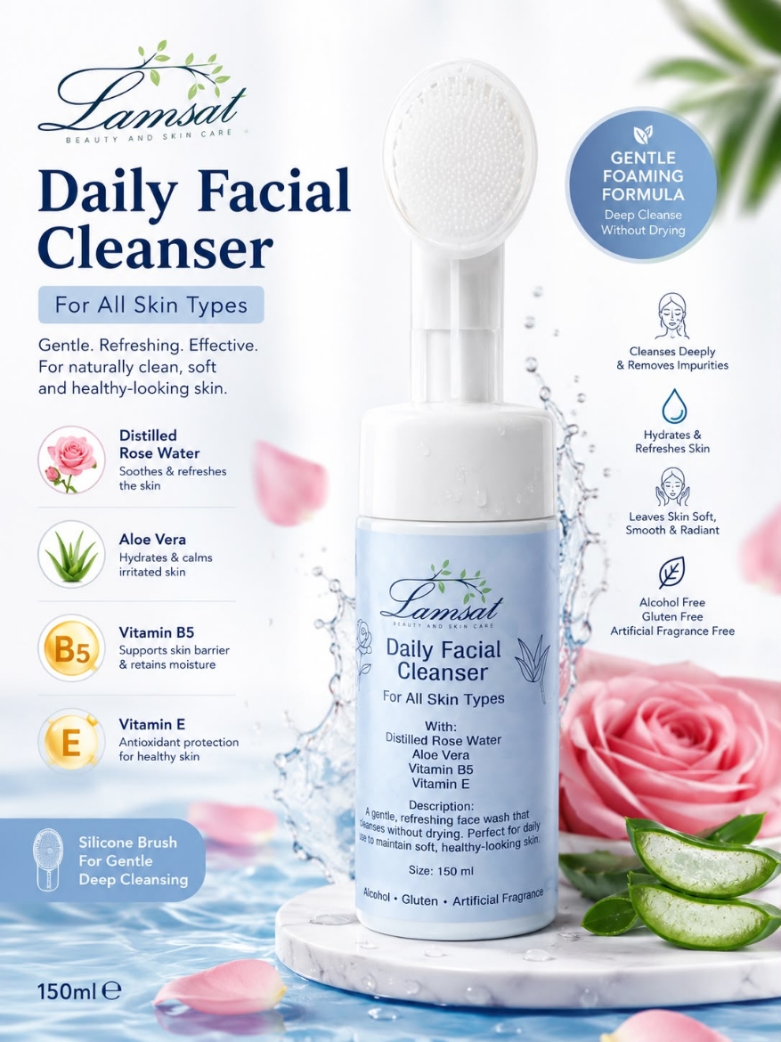 صورة Lamsat daily facial cleanser